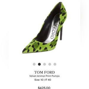 Tom Ford Leopard Pumps 38